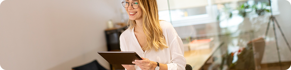 Professional woman working